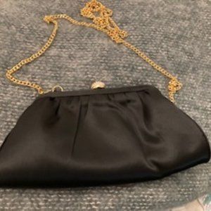 Silk evening bag